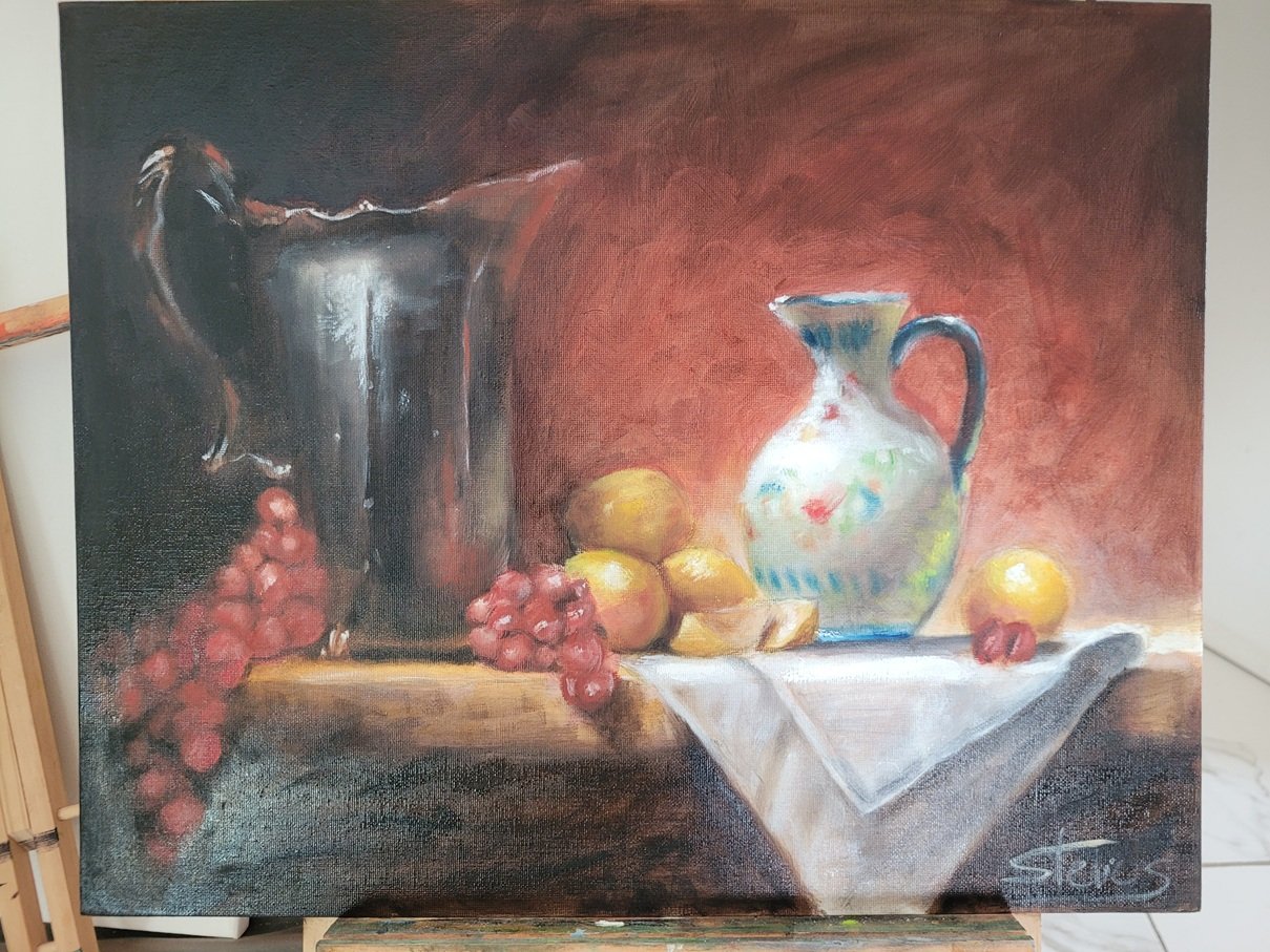 Silver Ware & Water Pitcher